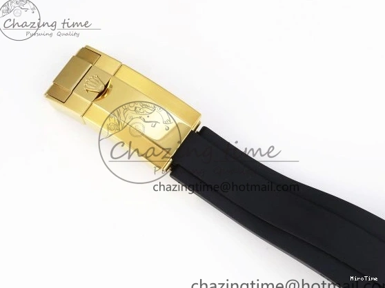 MiroTime 0103 DAYTONA 116518 APSF 1:1 BEST EDITION BLACK DIAL ON OYSTERFLEX RUBBER STRAP SH RelaxedFit 1782